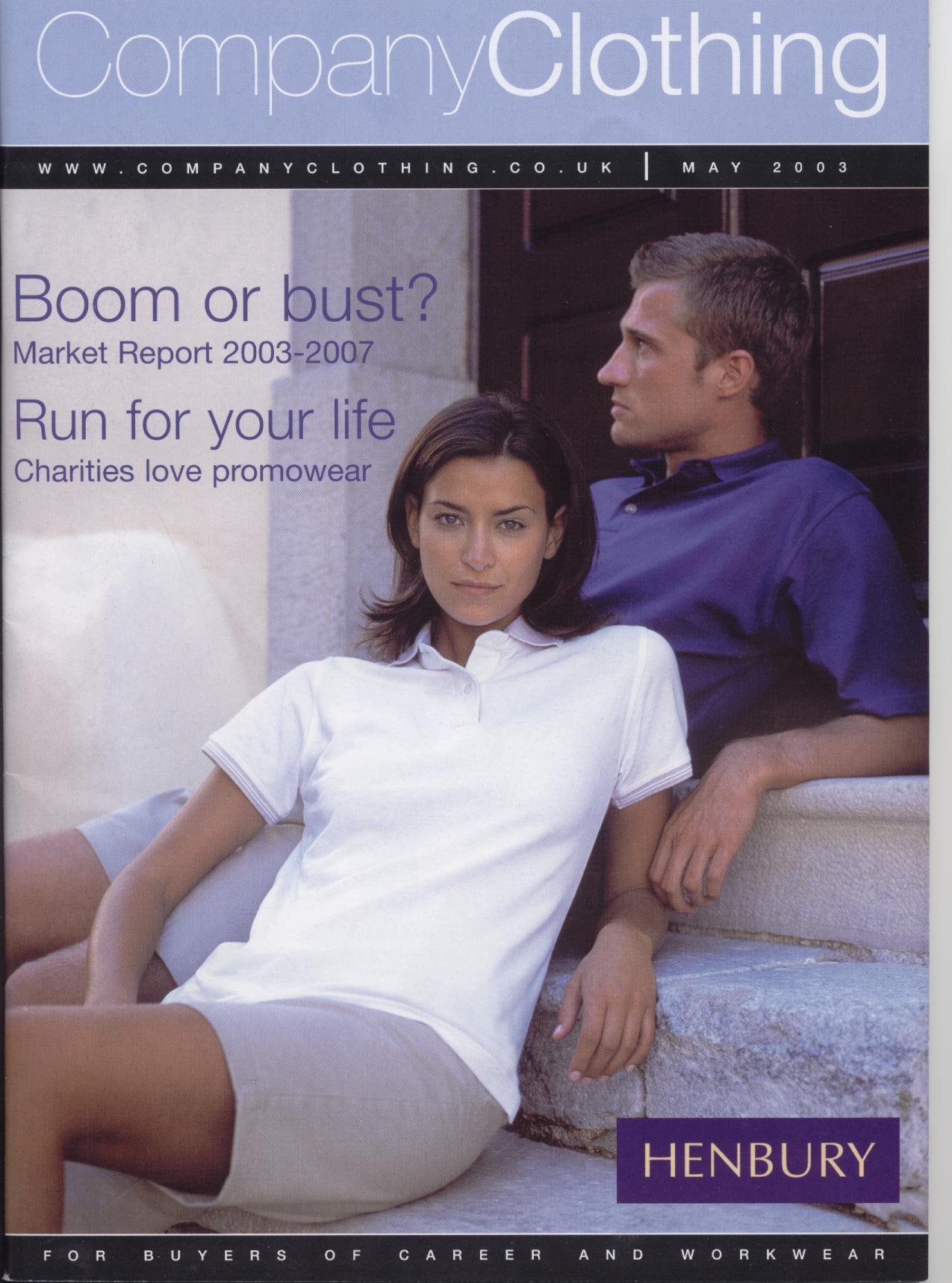 Company Clothing Magazine May 2003